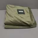 StangH Velvet Curtains Blackout - 96 inches Length Grass Green Curtains for Home Holiday Decor, Room Darkening Thermal Insulated Grommet Window Treatment Set for French Foyer Door, W52 x L96, 2 Panels