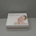 SDKWDH LED Face Mask Light Therapy, Red Light Therapy Mask with 7 Colors, 850nm Infrared & Red Light Therapy for Face, Portable Anti-Aging Skin Rejuvenation Tool with Timer for Home Use (White)