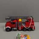 SpringFlower Toy for 3 4 5 6 Years Old Boy,Large Fire Truck Toy with Lights & Sounds, Ladder Fire Truck with Shooting Water for Toddlers and Kids, Gifts for Boys & Girls