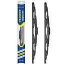 VEIGEIR 22inch + 21 inch Steel Frame Windshield Wiper Blades,Compatible with Toyota Tacoma 2014-2005 Solara 2003-2001 /Grand Cherokee 2021-2011 and More Model Conventional Front Wiper (Pack of 2)