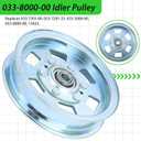 033-7201-25 5-3/4 Idler Pulley Bad Boy Replaces 033-7201-00, 033-2000-00, 033 7201 00, 033-8000-00, Rotary 15422 for Bad Boy 61" 60" 54" 48" MZ Magnum, ZT Elite, Maverick HD Tractors