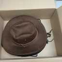 20 Pcs Cowboy Hat and Bandana Vintage Cowboy Costume Set Unisex Cowboy with Bandana Scarf Party Accessories (Black,coffee)