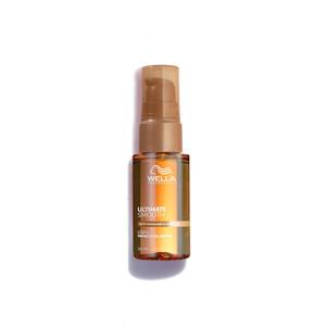 Wella Professionals ULTIMATE SMOOTH Miracle Oil Serum for Dry, Dull & Frizzy Hair | Nourishes, Smooths & Adds a Silky Shine | With Squalane & Omega 9 | Heat Protectant | Color Safe (1 Fl Oz (Pack of 1))