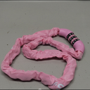 Sportneer Bike Lock: 5 Digit Combination High Security Anti Theft Bike Chain Lock - 3.2/3.6/4ft Heavy Duty Keyless Bicycle Lock for Bike, Motorcycle, Scooter, Door & Gate - 4/6mm Thick, Easy to Use (Pink)