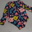 Simple Joys by Carter's Girls' Long Sleeve Zipper One Piece Swimsuit 2 T