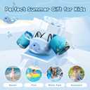 DRQ Toddler Swim Vest, Toddler Floaties for 22-66lbs Kids, Puddle Jumper Kids Life Jacket with Shoulder Harness Arm Wings for Girls Boys 2 3 4 5 6 Years Old