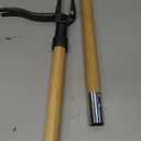 Weed Puller Stand Up Weed Puller Tool with Wooden Long Handle Foot Platform Design 4-Claw Steel Head & Removable 3-Section Pole Garden Tools-Easily Remove Weeds Without Bending or Kneeling