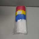 20 Pack Pansexual Pride Handheld Stick Flags for LGBTQ Parades Event, 12 Inches