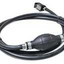 6.5FT 5/16" Fuel Line Kit with Primer Bulb and Connectors for Yamaha Outboard Motor and Fits RVs Tractor Motorcycle