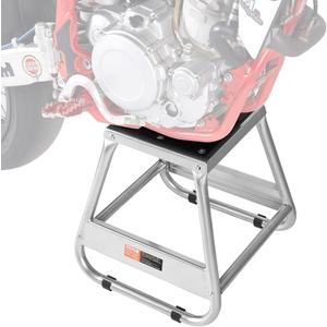 VEVOR Dirt Bike Stand, 1100 lbs Load Capacity Dirtbike Pit Stand, Universal Non-Slip Off-Road Steel Heavy Duty Dirtbike Maintenance Lift, Moto Box Stand for Motorcycle & Powersports Maintainence