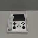 R40s Pro Handheld Game Console, Retro Gaming Console with 3.5-in IPS Screen, 256GB Memory Built-in 30,000 HD Video Games, Portable Video Game Consoles with 3800mAh Battery (White)