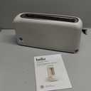 bella 2 Slice Slim Toaster, Fits-anywhere™ Kitchenware, 6 Setting Shade Control with Reheat & Cancel Buttons, Fits sourdough, 10” Long Slot, Anti Jam & Auto Shutoff, 900 Watt, Oatmilk