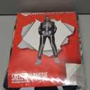 Morph Skeleton Costume Women, Skeleton Jumpsuit Womens, Halloween Costume Adult Women (Medium, Black)