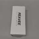 REAVEE Oprah Style Reading Glasses for Women, Blue Light Blocking Stylish Oversized Computer Readers Spring Hinge (Black/Brown Leopard/Red)