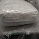 WSOFRLAC Round Pouf Ottoman 26 * 18" Small Ottoman Foot Rest Pouf Brown Foot Stools for Living Room Comfortable and Dirt Resistant Poofs/Ottomans Furniture Round Ottomans Floor Poufs for Home Decor