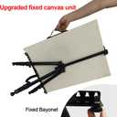 Art Easel for Painting and Display  Adjustable Floor 66 Inch Folding Aluminum Easel Stand for Sign - Table Top Canvas Stand - Portable Drawing Paint Heavy Duty for Artists Adults Holder or Teen