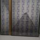 Americanflat 24x36 Poster Frame with Polished Front Cover - Set of 3 - Slide-In Photo Frame with Buildable Molding - Fusion Collection - Picture Frames for Wall Display - Black