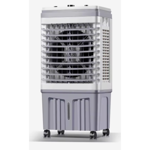 25L Portable Tower Evaporative Air Cooler-3-Speed Mechanical Control Energy-Efficient 70W Cooling for Garden/Backyard Hot
