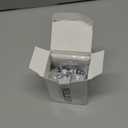 BESTTEN 2 Pack Combination Wall Light Switch and Decor Outlet, Single Pole Rocker Switch, 15A/120V, Decorative Receptacle, 15A/125V, Combo Style, Wallplate Included, Side Wire, UL Listed, White