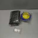 Fitvids Anti-Burst and Slip Resistant Exercise Yoga Fitness Birthing Ball with Quick Pump, 2,000-Pound Capacity, Multiple Colors and Sizes (Black)