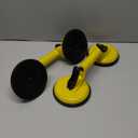 FCHO Glass Suction Cups Heavy Duty Aluminum Vacuum Plate Handle Floor Holder Hooks to Lift Large Glass/Tile Suction Cup Lifter/Moving Glasses/Pad for Lifting/Dent Puller (Pack of 2)