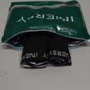 INNERSY Men's Big and Tall Boxer Briefs Cotton Moisture Wicking Underwear 4-Pack (3X-Large, Black)