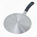 11 Inch Stainless Steel Induction Plate Adapter, Cooktop Heat Diffuser with Detachable Handle,Fire Diffuser for Electric or Gas Stove