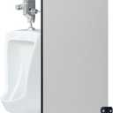 Urinal Partition, Wall-mounted Urinal Screen Toilet Partition,Mens Urinal Privacy Screen Divider Partition for Hotel/Schools/Kindergartens/Shopping Malls/Public Places,1 PCS