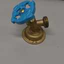 SharkBite 1/2 x 3/4 Inch MHT 90 Degree Hose Bibb, Quarter Turn, Push To Connect Brass Plumbing Fitting, PEX Pipe, Copper, CPVC, PE-RT, HDPE, 24620LF