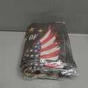 6 x USA 250th Anniversary Garden Flag | 12 x 18 Inch Double-Sided Outdoor American Flag | 1776-2026 Commemorative 250 Year Banner Patriotic Yard Sign for 4th of July Decorations (G)
