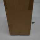 Citylife 1.3 QT 10 Pack Small Storage Bins Plastic Storage Container Stackable Box with Lids for Organizing, Clear White