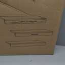 Wire Shelf Covers, Bamboo Wire Rack Covers for Pantry, ClosetKitchen (4pcs, 28" W x 16" D, Natural)