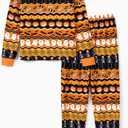 PATPAT Christmas Family Matching Pajama Sets Includes Christmas Socks - Perfect for Family Photos & Holiday Celebrations (M)