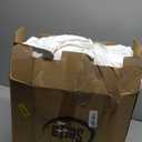 Serta Goose Feather Down Fiber Cotton Comforter King Size - 100% Cotton Duvet Insert - Hotel Luxury Hypoallergenic Bedding Comforter All Season Medium Warmth 106 x 90 Inch White