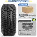 GICOOL (2 Pack) 15x6.00-6 Lawn Mower Tubeless Tire, 15x6-6 Garden Tractor Lawnmower Tire, 4 Ply, Turf S Pattern
