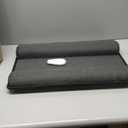 Extra Large Lap Laptop Desk - Full PU Material Mouse Pad Gaming Tray - Portable LapDesk with Phone Holder & Wrist Rest for Notebook, MacBook, Tablet, Bed, Sofa(Black, Fit Up 17.3-in Laptops)