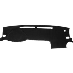 Dash Cover Mat Compatible with Toyota Tacoma 2016-2022 2023 Dashboard Cover Coolable Washable Protector Dashboard Pad Dash Mat for Tacoma 2023 Accessories Polyester Black