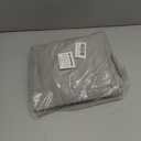 Fornel High Chair Cushion, Wooden Chair Seat Cover with Back Rest, Washable Cotton, Adjustable (Grey)