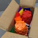 5 Inch Sand Castles Beach Buckets and Shovel Set,Sand Bucket Water Bucket for Beach Fun Great Summer Party Accessory24 Shovels and 24 Pail Buckets