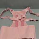 Posture Corrector for Women and Men, Back Straightener Posture Brace for Pain Relief, Back Belt Support with Adjustable Shoulder Straps and Height for Scoliosis Hunchback (Pink, XL)