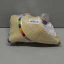 Mepase 8 Pcs Mexican Costume Set Include Mexican Serape Poncho Sombrero Sunglasses Mustache (Adult)