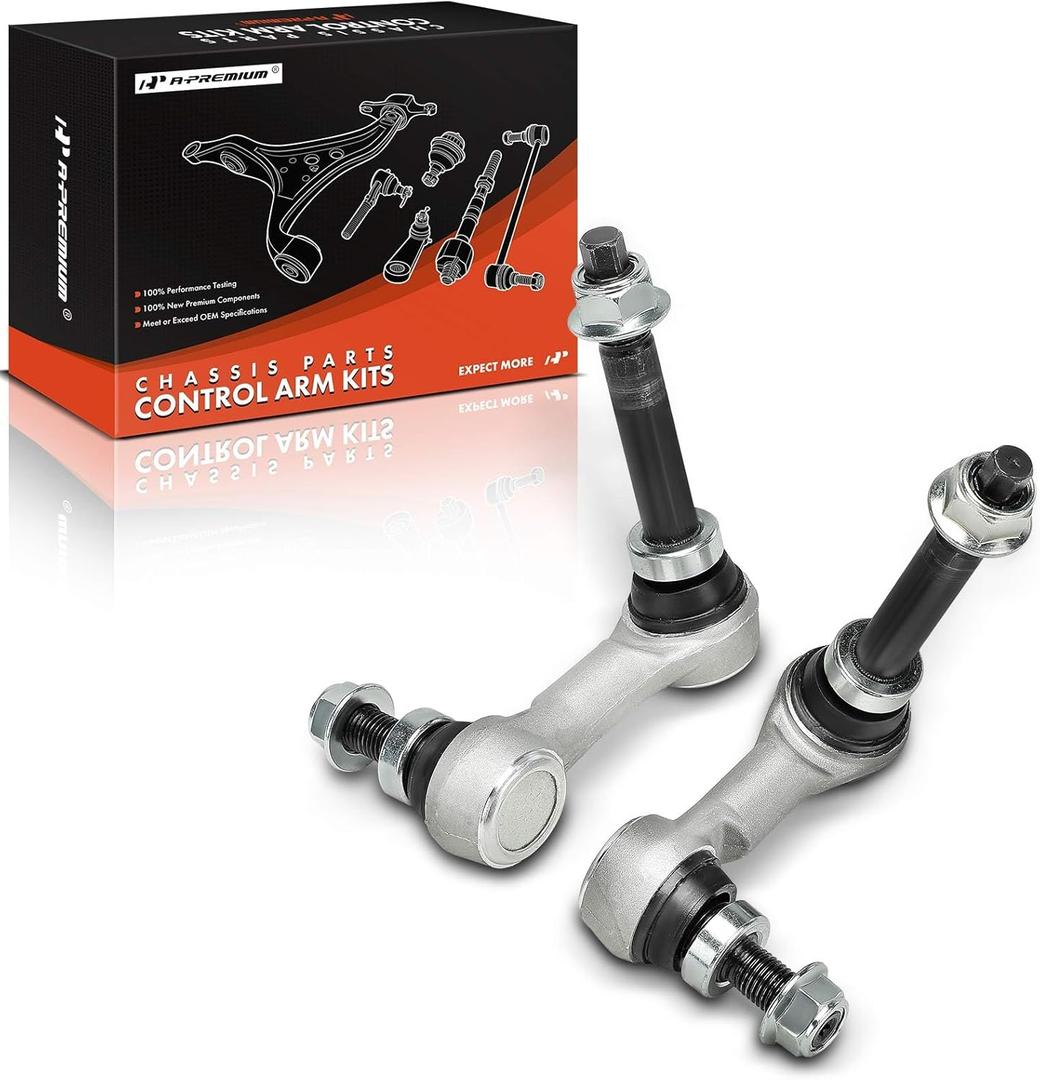 A-Premium 2 x Front RWD Sway Bar Links Stabilizer Bar Links, Fit For Infiniti Nissan - 2007-2023 - Q50, QX50, Q60, G37, Q70, Q70L, Q40, EX35, EX37, G25, G35, M35h, M37, M56, 370Z, Z
