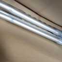 PCP Aluminum Crutches, Push Button Adjustable Height, Lightweight, 1 Pair, Kids Child Size (4'0" to 4'6")