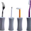 Universal Soft Easy Grip Handle Tool, Provides Wider Grip for Arthritis and Limited Dexterity, Set of 4