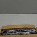 CorkLatta Black Shower Curtain Rod 32 to 43 Inch,1 Inch Diameter Adjustable Spring Tension Stainless Steel Telescoping Rod,Easy Install,No Rust