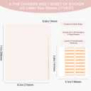 3-Ring Binder 1-inch with Clipboard, Holographic Pink Glitter Design, Including 5 Divider Pages, File Bag and Spine Label - Perfect for Schools, Offices and Organizations