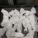 6 Pieces Christmas Cabinet Bows Adjustable Straps Large Ivory Velvet Cabinet Door Bows for Xmas Kitchen/Garage/Farmhouse Decor (Ivory)