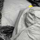 Travel Trailer RV Cover 35-38ft, Multi-Layer Breathable Rip-Stop Camper Cover with Water-Resistant Coating, Repair Kit, Gutter Protection, Tire Straps