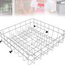 PakaLife 5304535380 Dishwasher Rack Replacement, Dishrack for Kenmore Crosley Frigidaire Dishwasher, Rack Replacement Parts, Part Numbers 154331502 5304498202 5304498220 5304517202 5304517201 Ap7215765