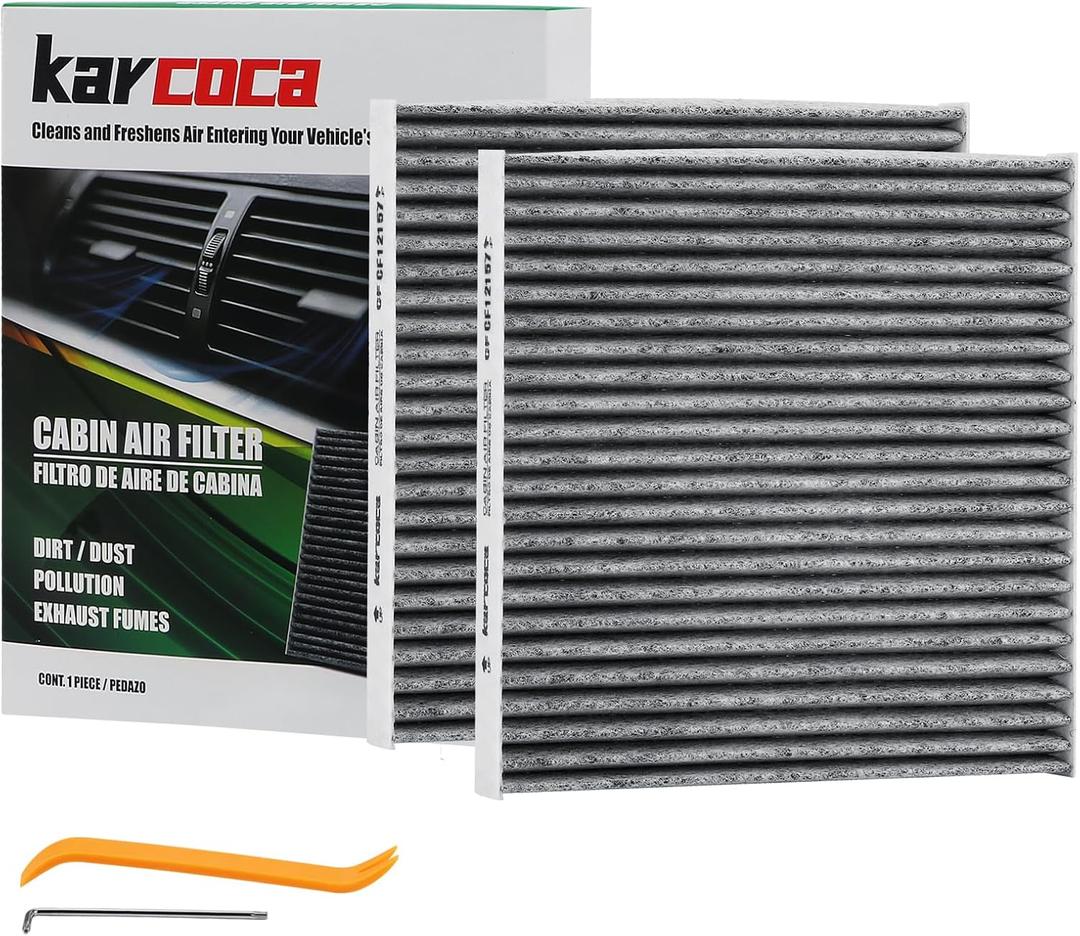 CF12157 Cabin Air Filter With Activated Carbon ForCamry, RAV4, Corolla, RX350, Prius, C-HR, ES350, Avalon, CX-9, ES300h, RX450h, highlander Cabin Filter